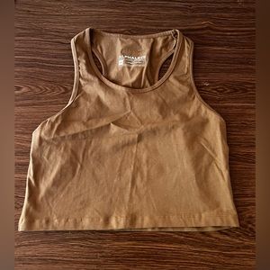 Alphalete Crop Top - Tan